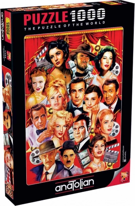 Hollywood-Sterne Puzzle 1000 Teile