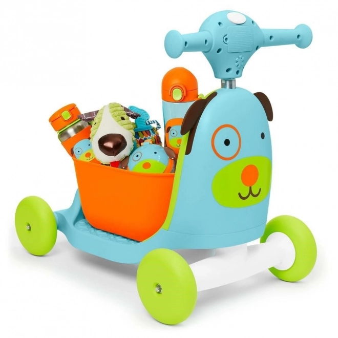 Multifunktionaler Kinderroller 3-in-1 Zoo Skip Hop in Hundegestalt