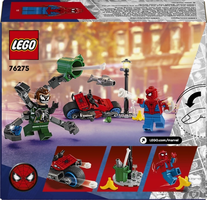 LEGO Spider-Man Motorrad Verfolgung: Spider-Man vs. Doc Ock