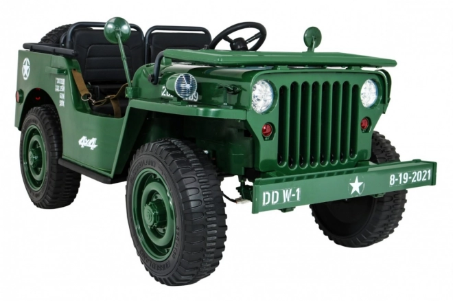Retro-Geländefahrzeug 4x4 für Kinder
