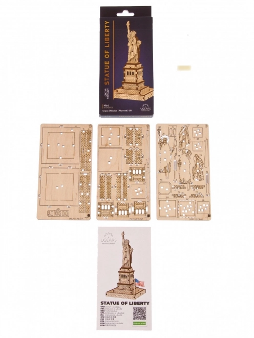 3D-Puzzle Freiheitsstatue von UGEARS