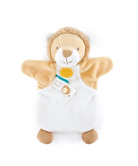 Doudou Plüsch-Löwenhandpuppe 25 cm