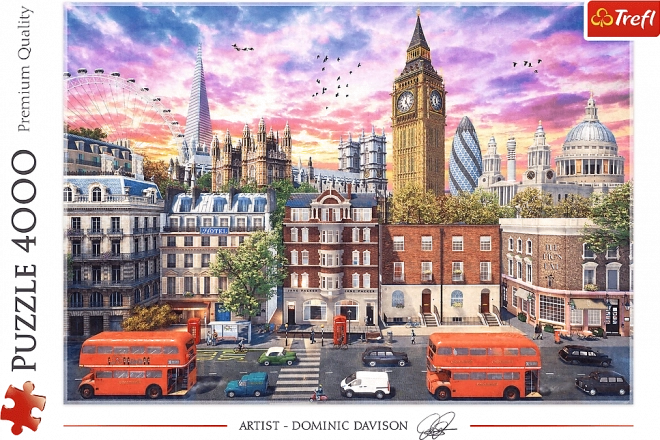 Trefl Puzzle Spaziergang durch London 4000 Teile