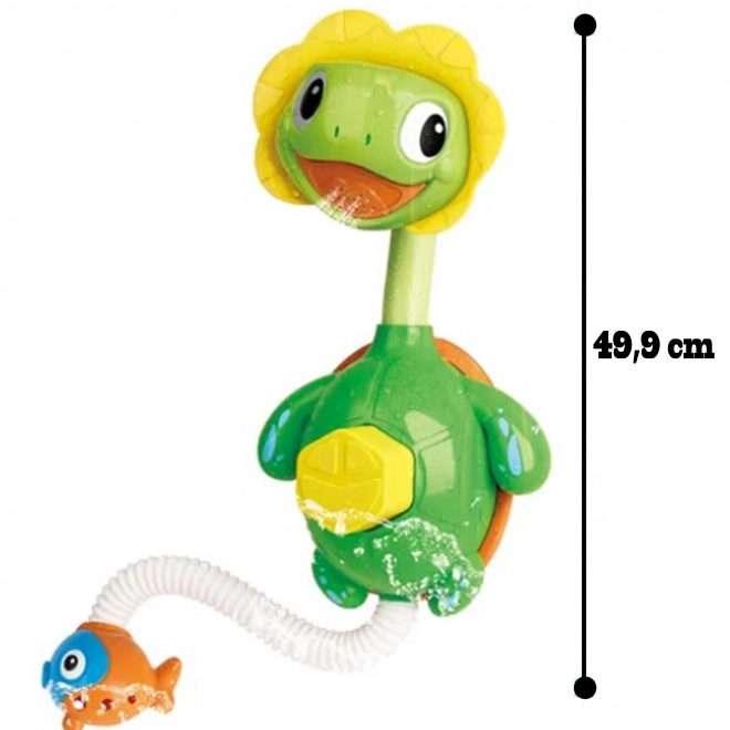 Woopie Badespielzeug Schildkröte Mini Dusche Fontäne