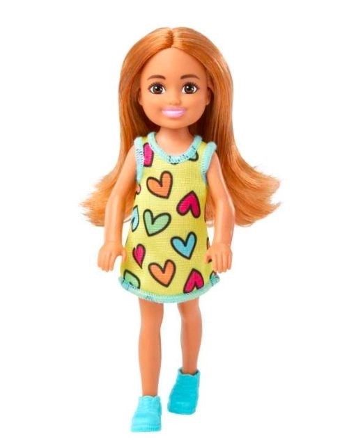 Barbie Chelsea Puppe mit Herzkleid