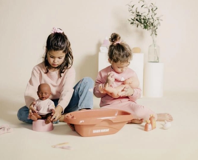 Puppenbadewanne Baby Nurse mit Zubehör