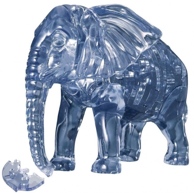 3D-Kristallpuzzle Elefant