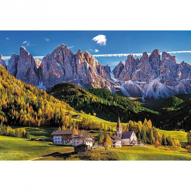 Trefl Puzzle Tal von Val di Funes, Dolomiten 1500 Teile