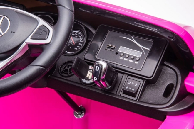 Mercedes Aufsitzauto Barbie Pink