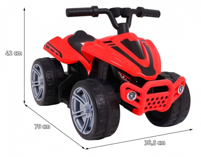 Roter Quad Little Monster für Kleinkinder