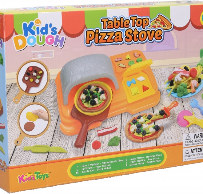 Kreativset Pizzabäckerei Knetmasse