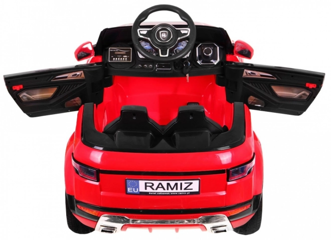 Elektrisches Sportauto Rapid Racer Rot
