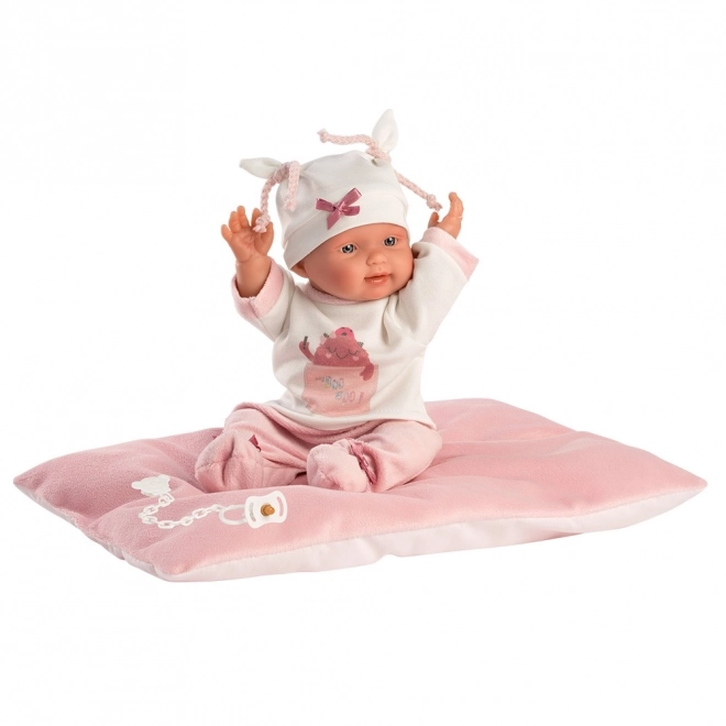 Llorens Neugeborenes Mädchen - Realistische Baby-Puppe mit Ganzkörper-Vinyl - 26 cm