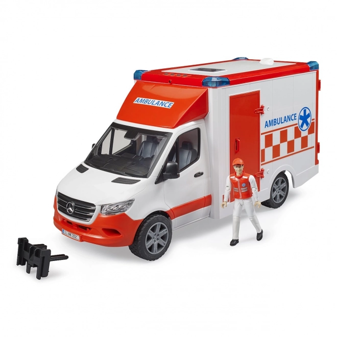 Sanitätswagen MB Sprinter mit Sanitäter