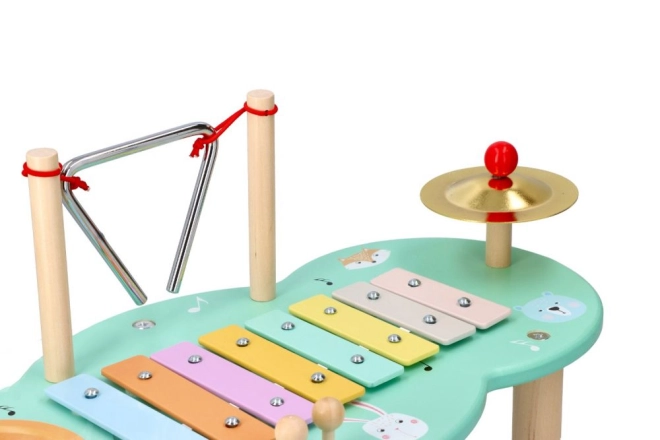 Farbiges Xylophon für die ersten Melodien