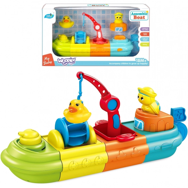 Bade-Spielzeug Schiff für Kinder