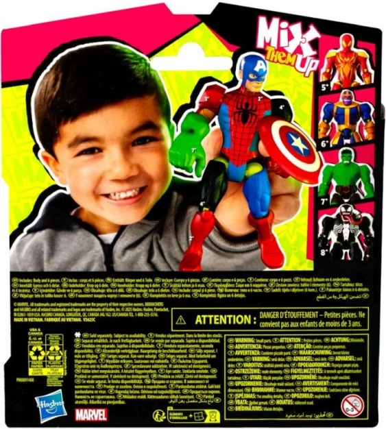 Avengers Mixmashers Captain America Figur