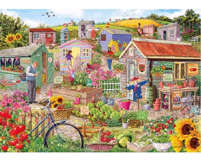Gibsons Puzzle Leben im Garten 1000 Teile