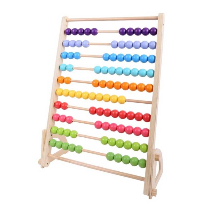 100 bunte Kugeln für einfaches Zählen