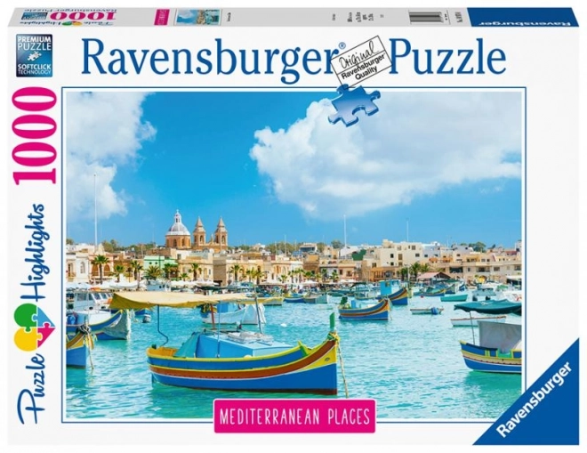 Ravensburger Puzzle Mediterranes Malta 1000 Teile