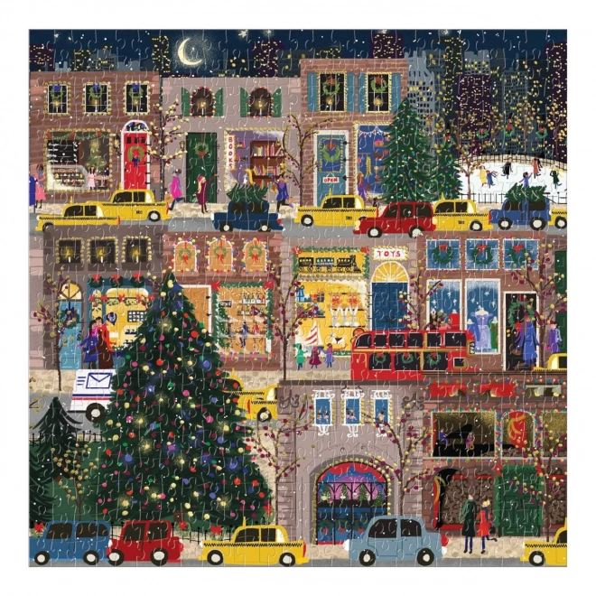 Galison Puzzle Winter Lichter 500 Teile