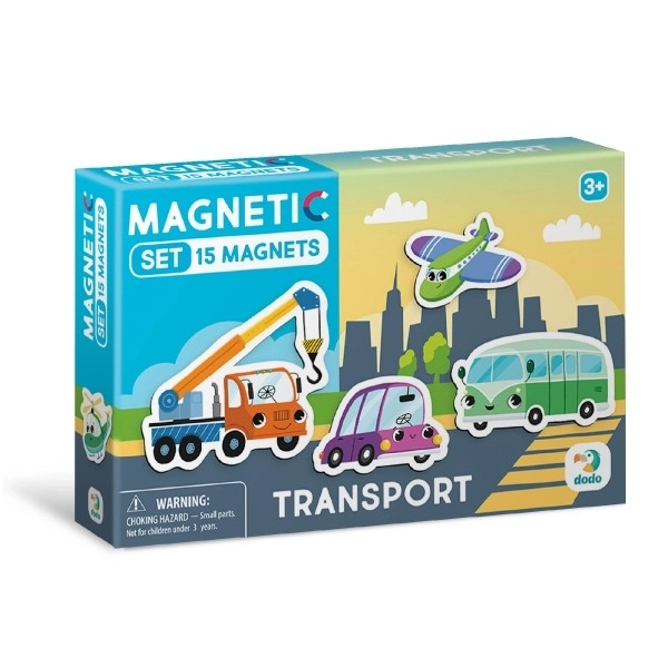 Magnetische Fahrzeuge Spielset