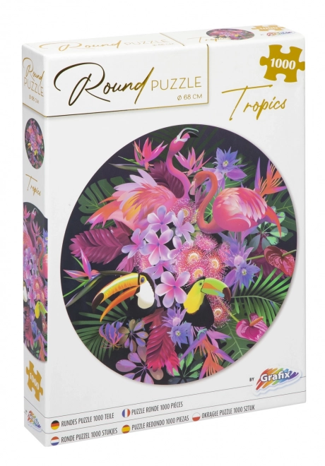 Grafix Tropic Rundpuzzle 1000 Teile