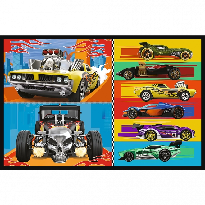 Puzzle 2x70 - Hot Wheels Autos