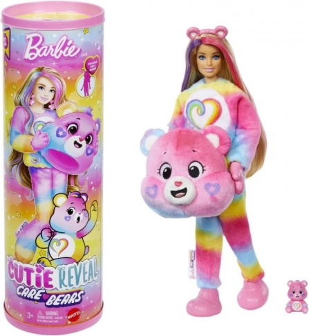 Barbie Cutie Reveal Glücksbärchis Serie 2 Rosa
