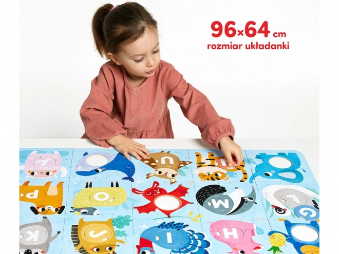 CzuCzu Großes Puzzle mit Loch Alphabet