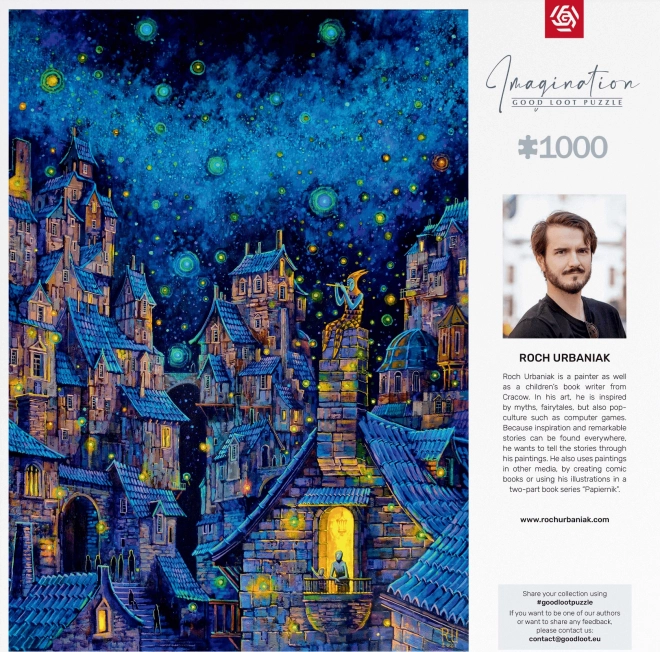 Puzzlenacht Konzert auf dem Kamin 1000 Teile