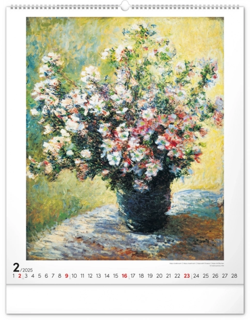 Wandkalender Claude Monet 2025