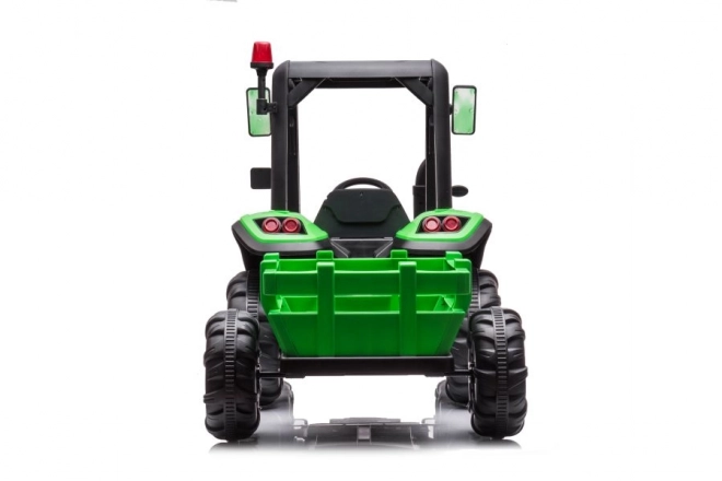 Elektrischer Traktor Grün für Kinder