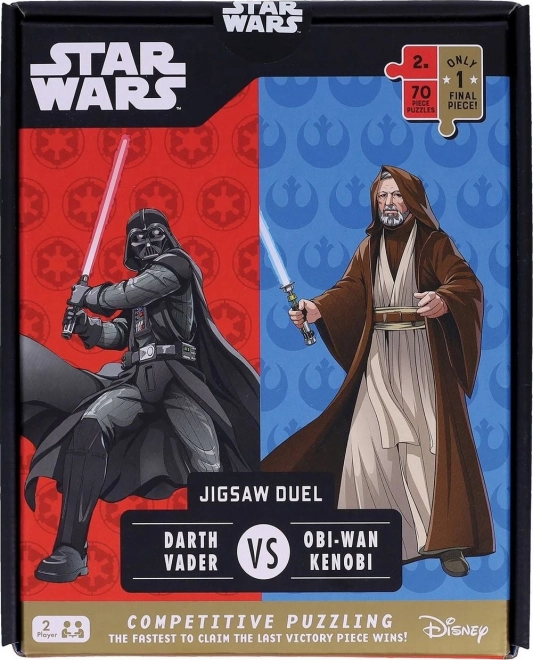 Puzzle-Duell STAR WARS: Darth Vader gegen Obi-Wan Kenobi