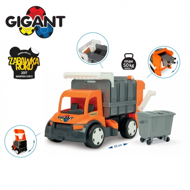 Gigant Müllwagen Orange