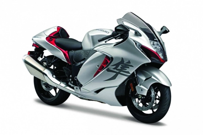 Metallmodell Motorrad Suzuki Hayabusa 2022