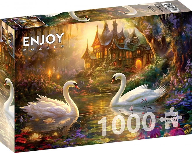 Genieße Puzzle Schwanenlied 1000 Teile