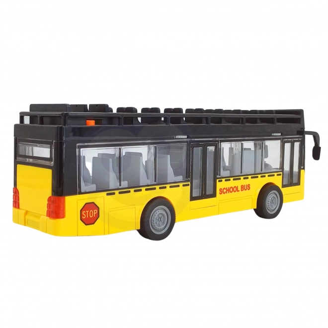 Realistisches Design eines Schulbusses