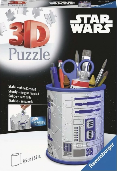 Ravensburger 3D Puzzle Star Wars R2D2 Stiftehalter