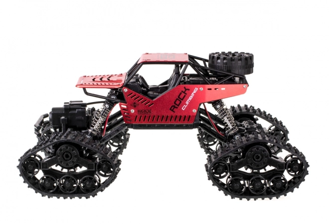 Zuverlässiges RC-Geländewagen 4x4 in Schwarz – Rot