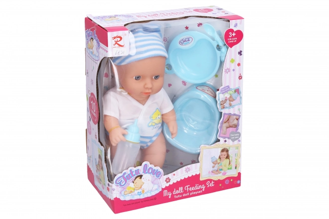 Baby Puppe mit Funktion 30 cm