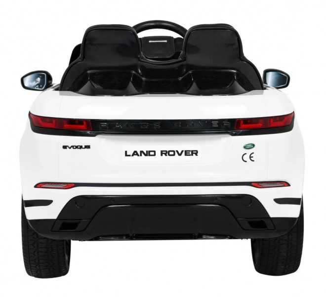 Elektrisches Auto Range Rover Evoque weiß