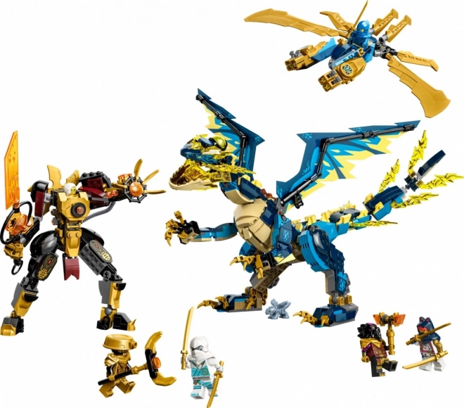 Lego Ninjago Elementardrachen gegen Kaiserin Mech Set