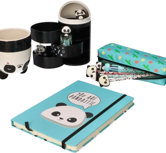 Ideal als Set mit der Pandastic-Papeterie
