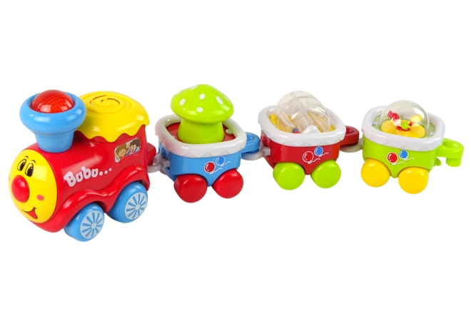 Einfaches Verbinden der Waggons