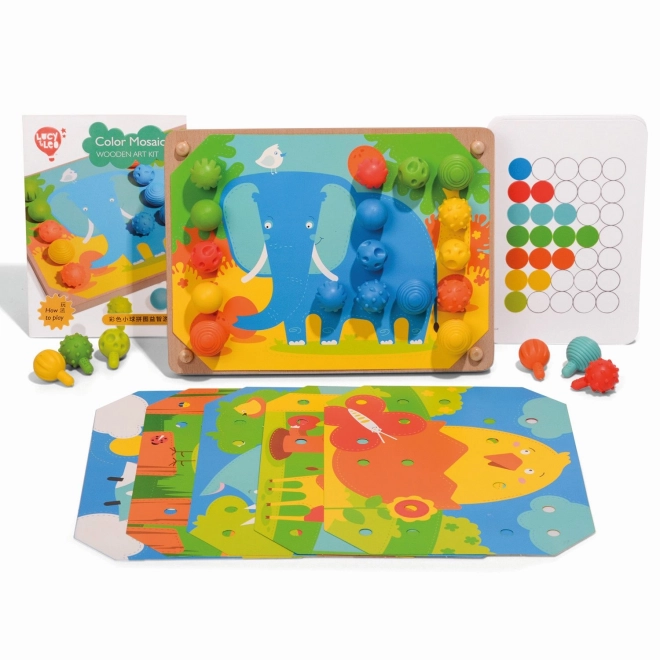 Mosaik- und Stickspielset von Lucy & Leo