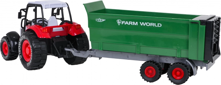 Abnehmbarer Anhänger mit hohen Bordwänden