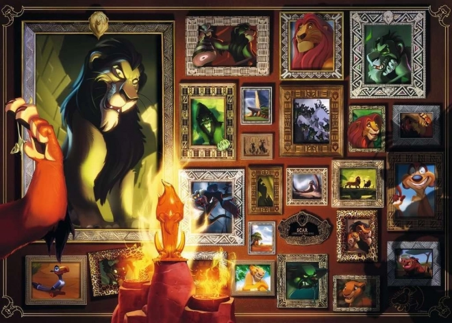 Ravensburger Puzzle Villainous: Scar 1000 Teile