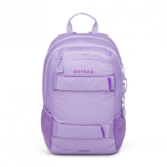 Schulrucksack und Federmäppchen OXY Sport Violet