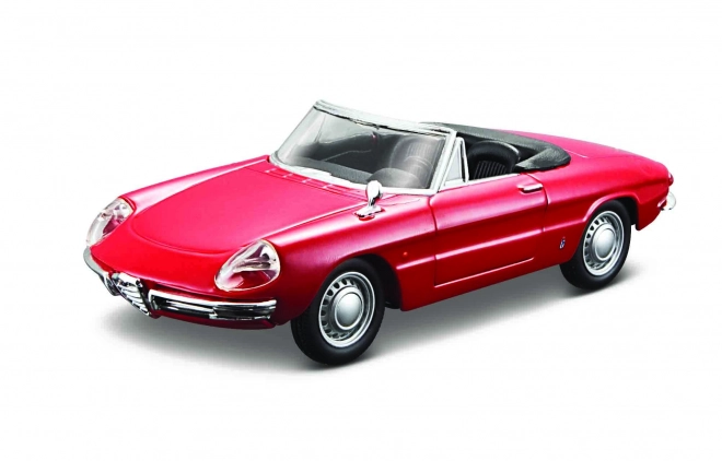 Alfa Romeo Spider 1966 im Maßstab 1:32 Rot